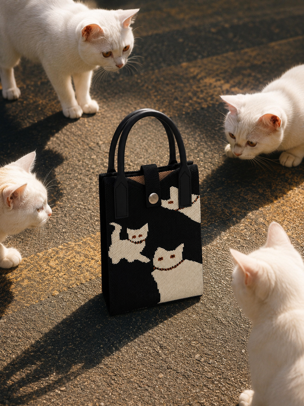 Les chats blancs