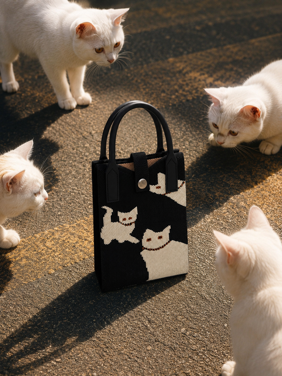 Les chats blancs